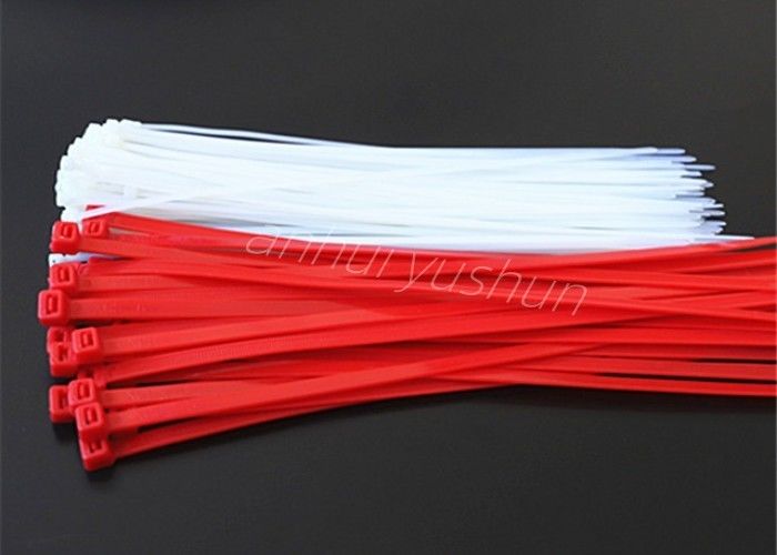 OEM UL94V-2 Όλα τα χρώματα νάιλον προσαρμοσμένα πλαστικά καλώδια Zip Ties
