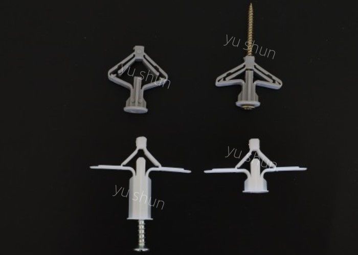 Γκρίζα PP/PE 100pcs/bag χρήση βιδών βουλωμάτων τοίχων Aircarft M13*35mm για τον τοίχο