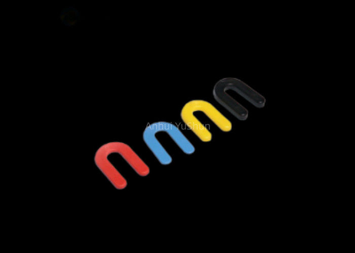 High Flexibility Horseshoe Shim Plastic 1/8 Μέγεθος κόκκινου χρώματος χρήση για τοποθέτηση δαπέδων