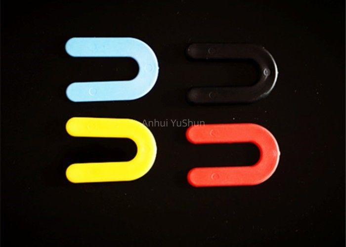 High Flexibility Horseshoe Shim Plastic 1/8 Μέγεθος κόκκινου χρώματος χρήση για τοποθέτηση δαπέδων