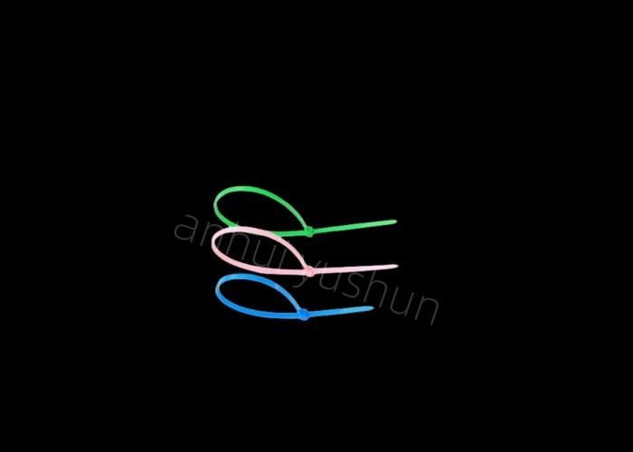 Pa66 νάυλον πλαστικός καλωδίων TieNylon δεσμός 200mm cOem Nylon66 καλωδίων φερμουάρ πλαστικός 250mm 300mm