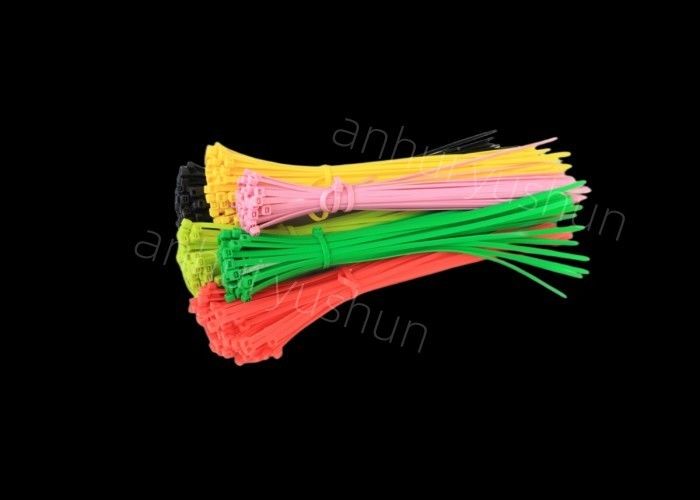2.5mm 100mm πλαστικό καλώδιο νάιλον δέσιμο UL94V-2 αντιφλεγμονώδη για καλώδιο δέσμη 100pcs / σακούλα