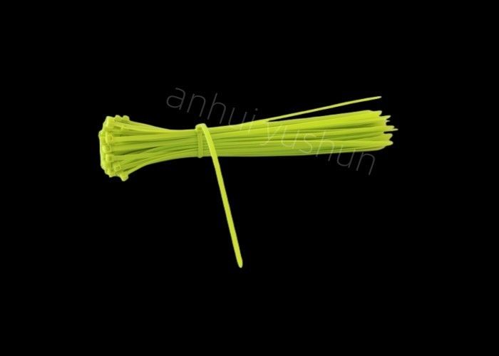 Μόνοι δεσμοί 370mm καλωδίων δεσμών καλωδίων δεσμών φερμουάρ κλειδώματος μαζικοί νάυλον 6/6 υλικό