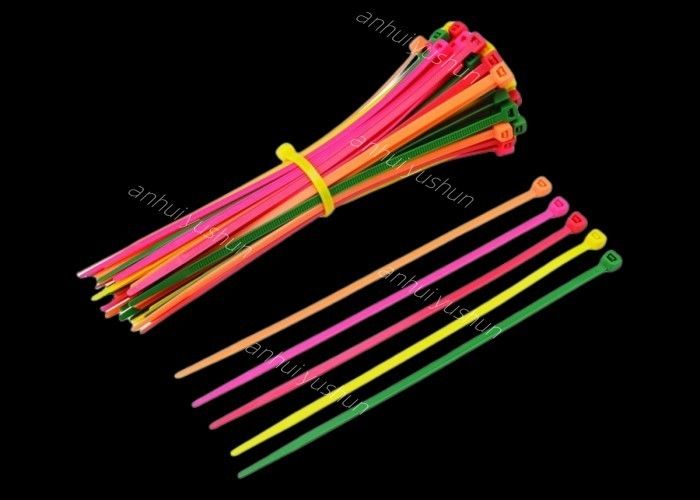 100 τεμάχια/σακούλα Πλαστικό Nylon Cable Tie Flame Retardant UL94V-2 για το Cable Bundling