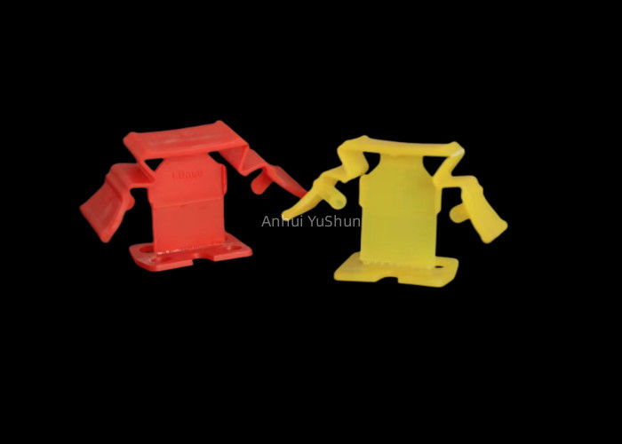 Pp Tile Construction System For School Application Robot Tile Leveler 1,5mm Yellow Colopr