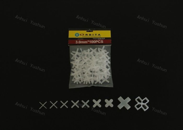 Διαχωριστικά πλακιδίων για το πάτωμα 1000pcs/bag Διαχωριστικά πλαστικών πλακιδίων για ομαλή εγκατάσταση πλακιδίων